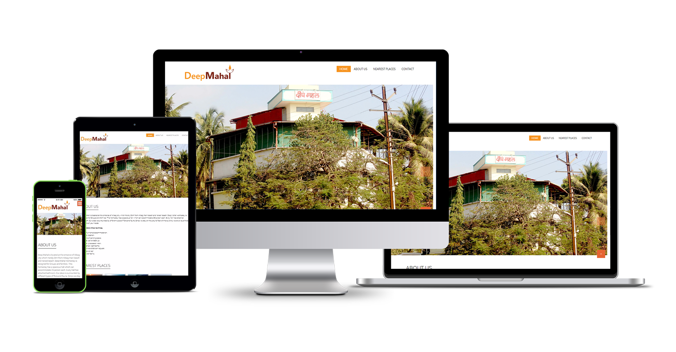 Deep Mahal Website Development