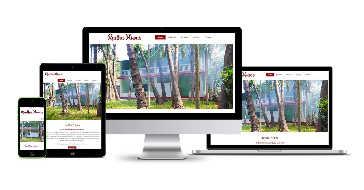 Radha Niwas Website Development